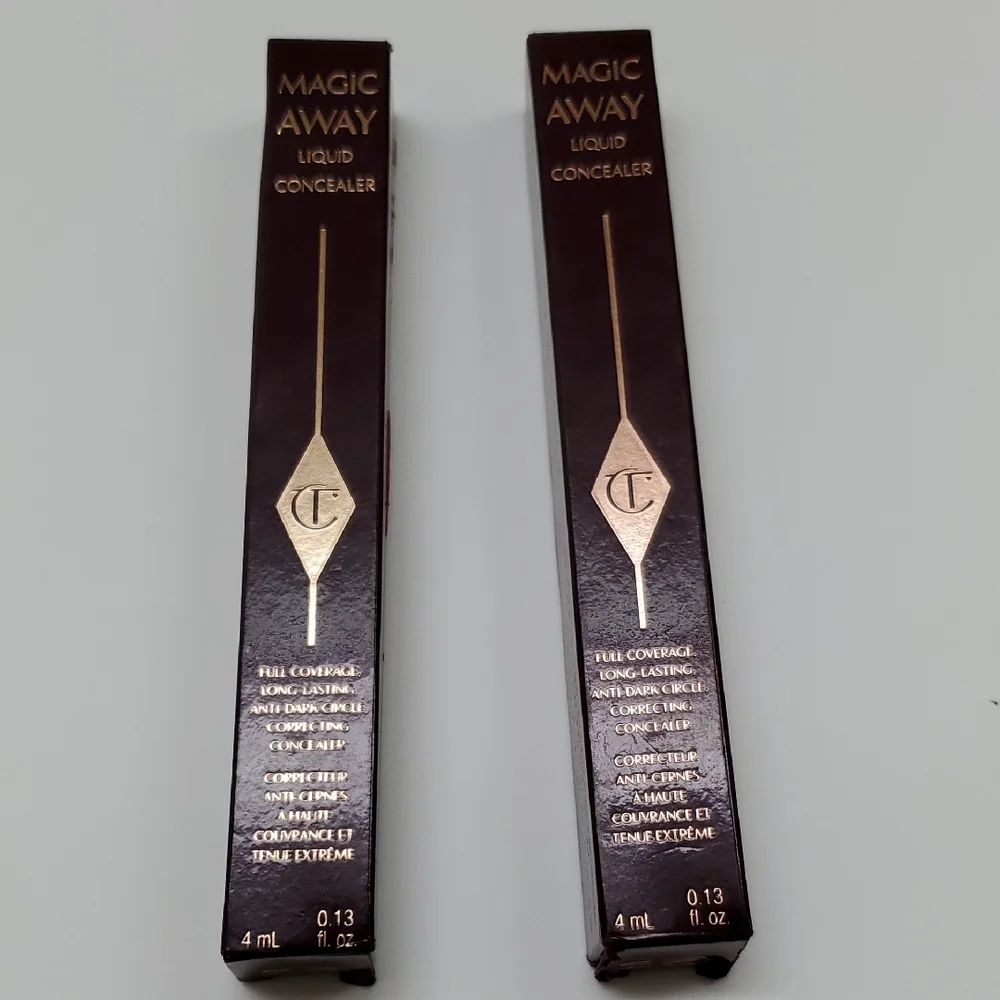 New Authenric Charlotte Tilbury Magic Away Liquid Concealer In 2 Shades